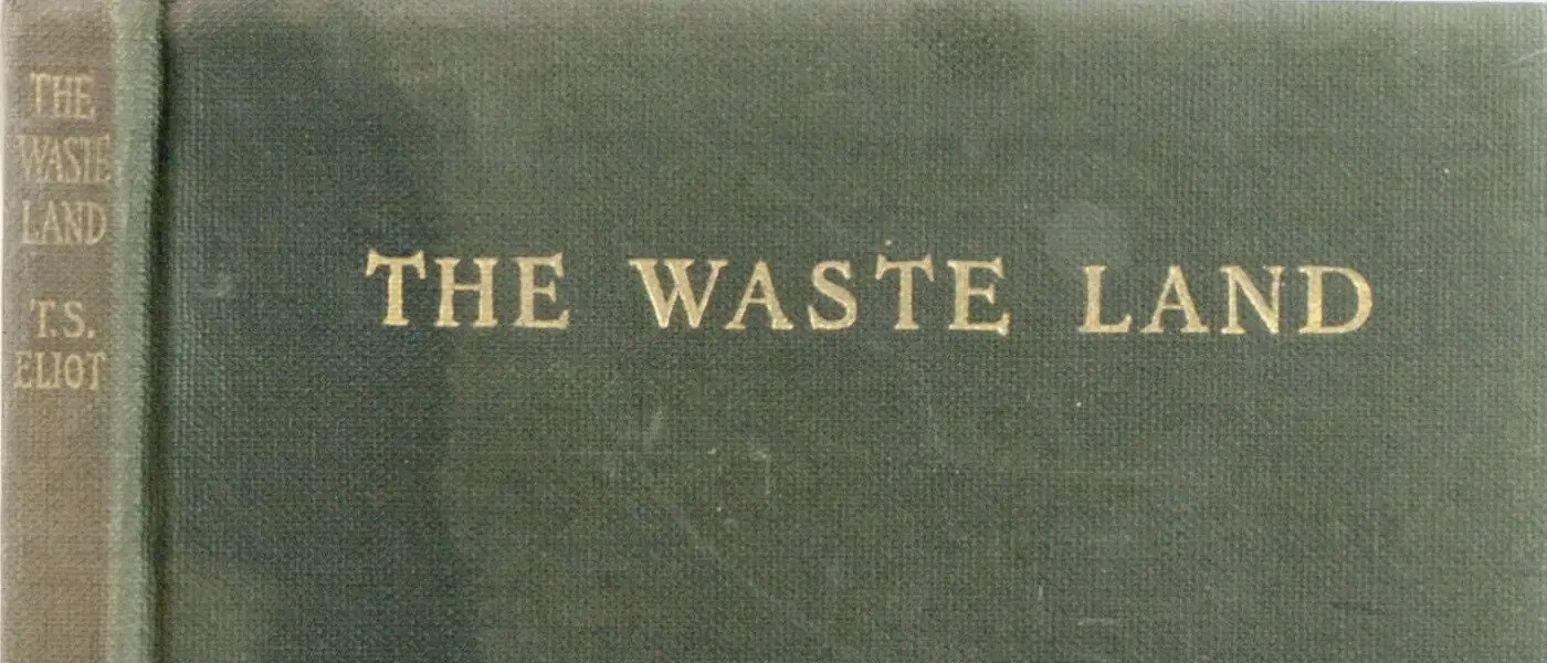 Tuesday Night Book Club: T. S. Eliot’s The Waste Land